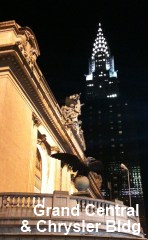 Grand Central and Chrysler Building